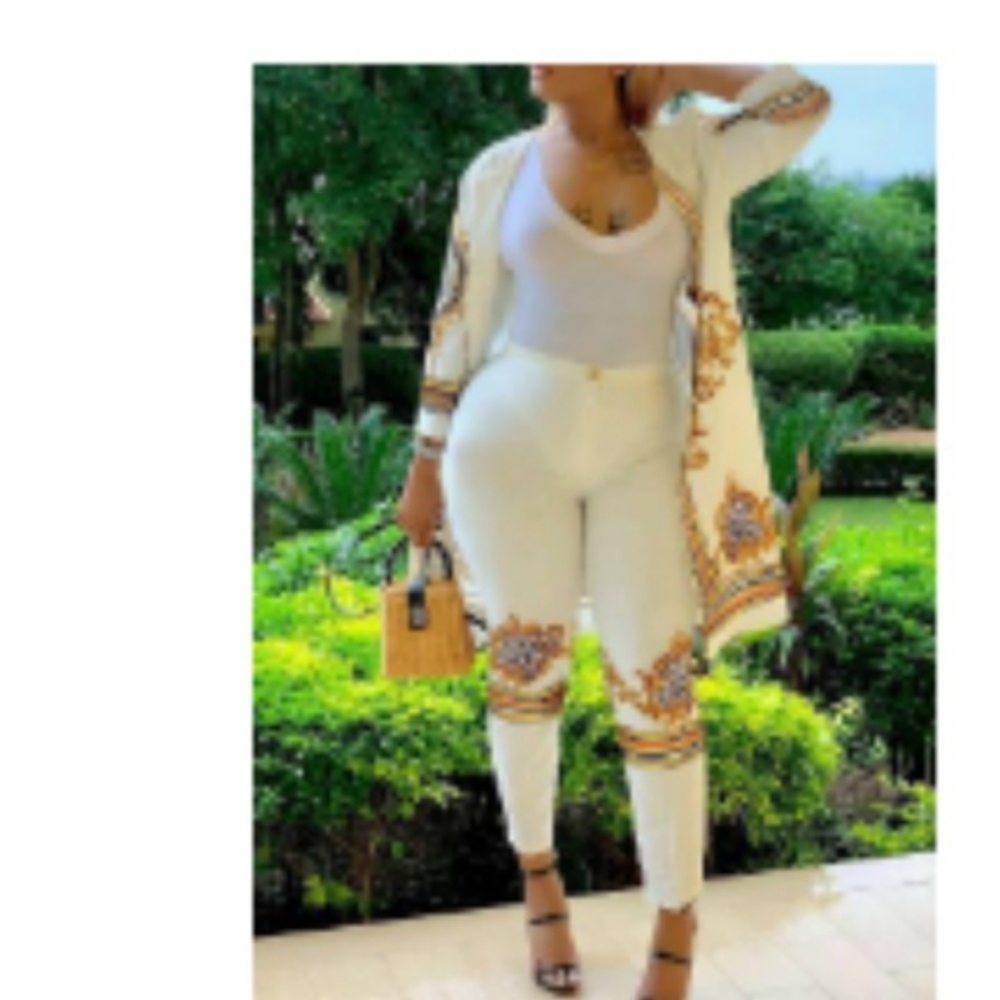 Cover and high waisted pants